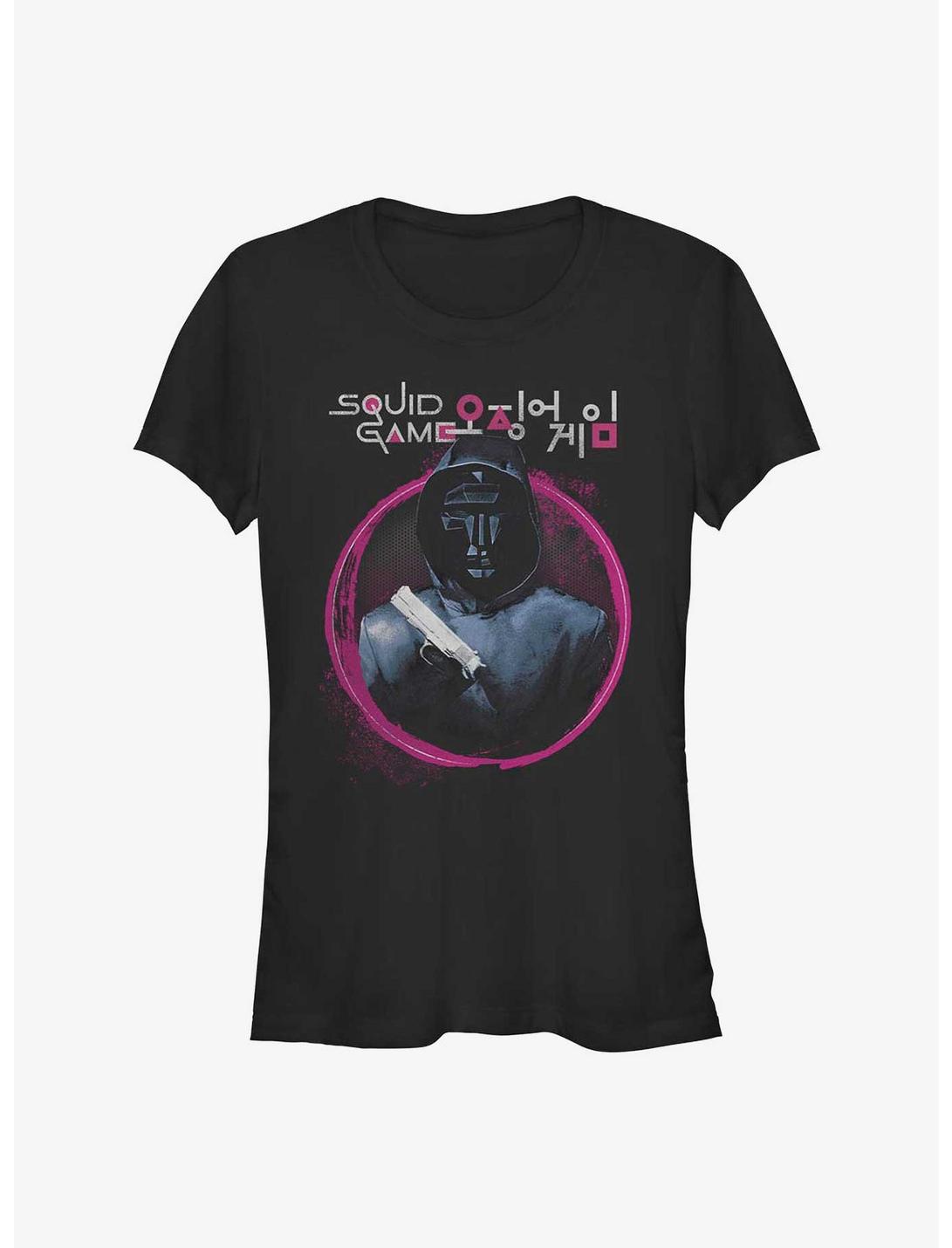 Squid Game Mike Honcho Girls T-Shirt, BLACK, hi-res