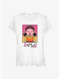 Squid Game Neon Doll Girls T-Shirt, WHITE, hi-res