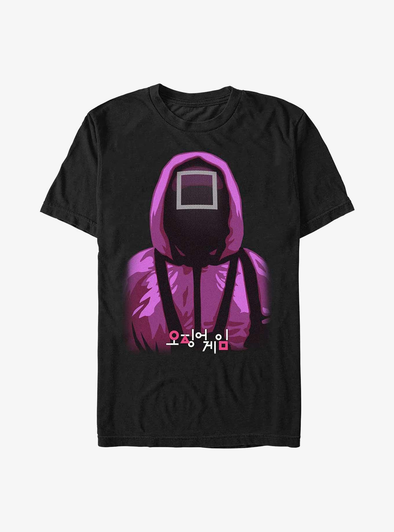 Squid Game Square Guy T-Shirt, BLACK, hi-res