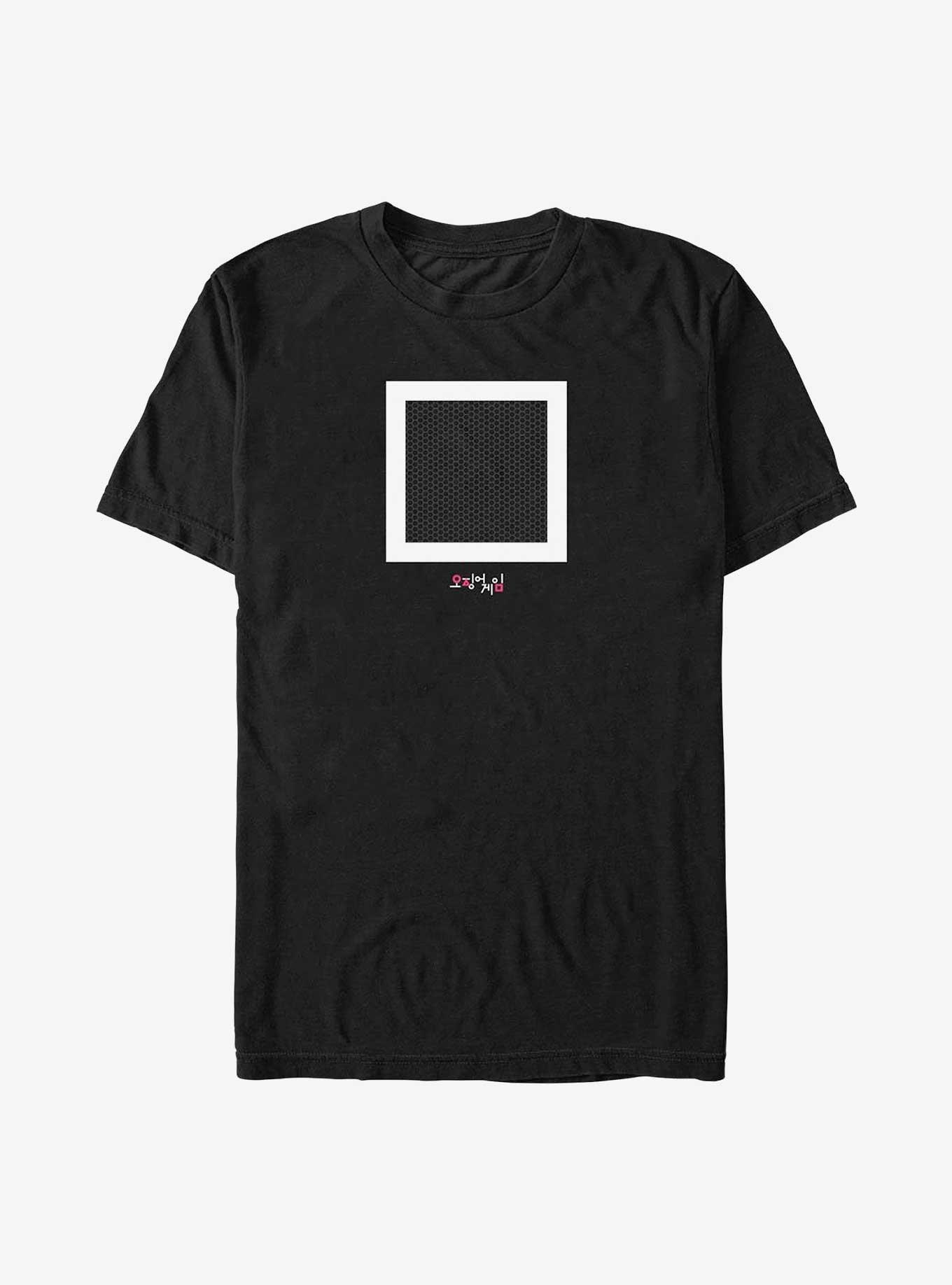 Squid Game Square Squid T-Shirt, BLACK, hi-res