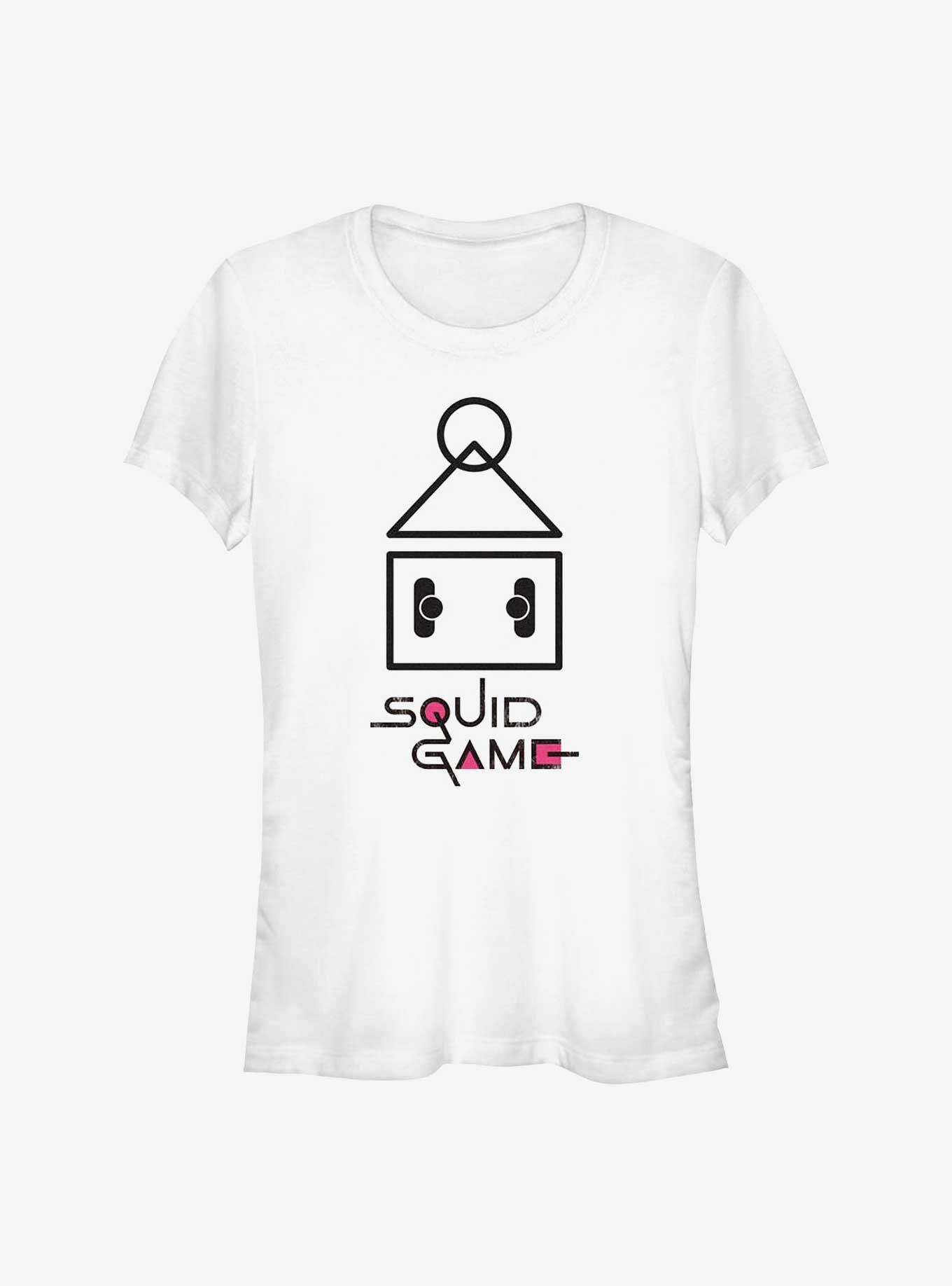 Squid Game Icon 1 Girls T-Shirt, WHITE, hi-res