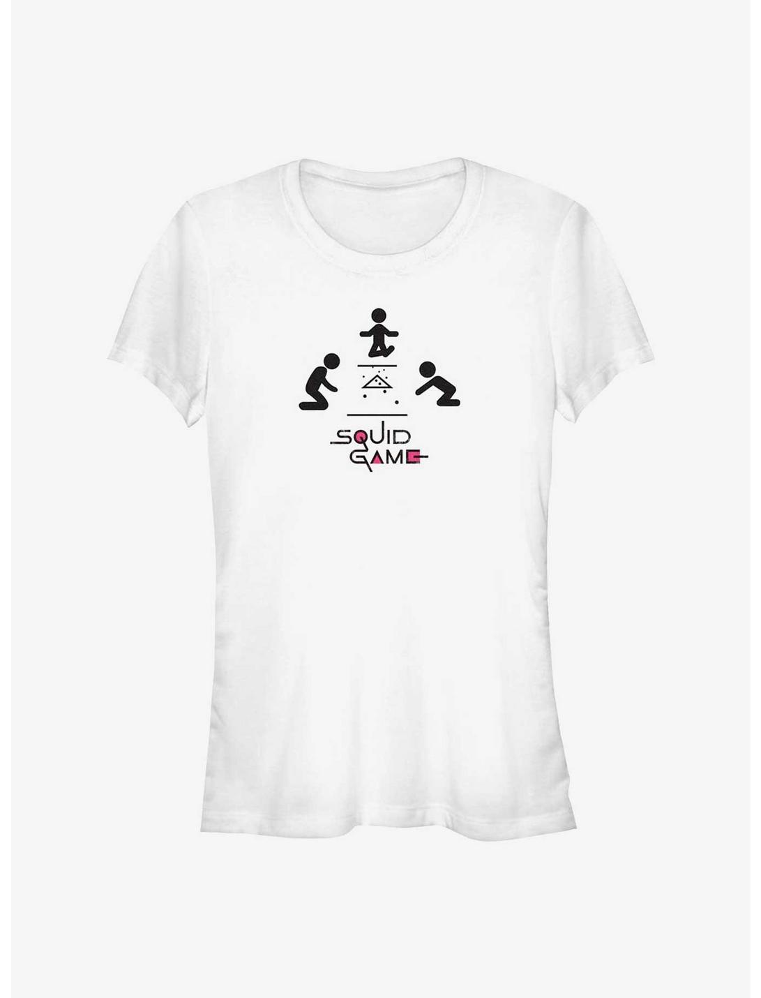Squid Game Icon 4 Girls T-Shirt, WHITE, hi-res