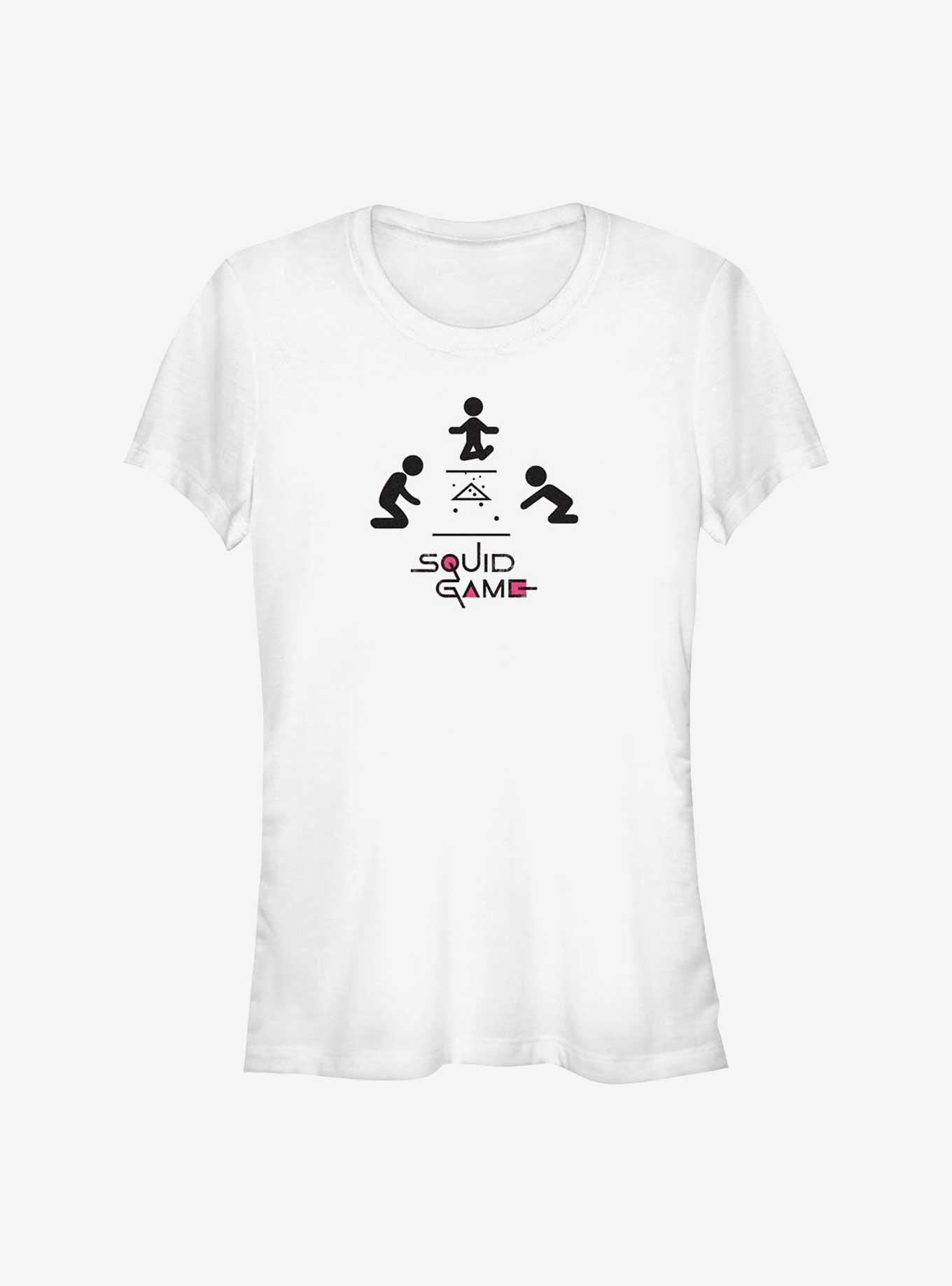 Squid Game Icon 4 Girls T-Shirt, WHITE, hi-res