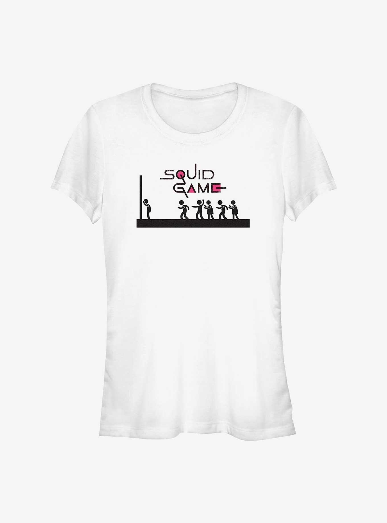 Squid Game Icon 5 Girls T-Shirt, WHITE, hi-res