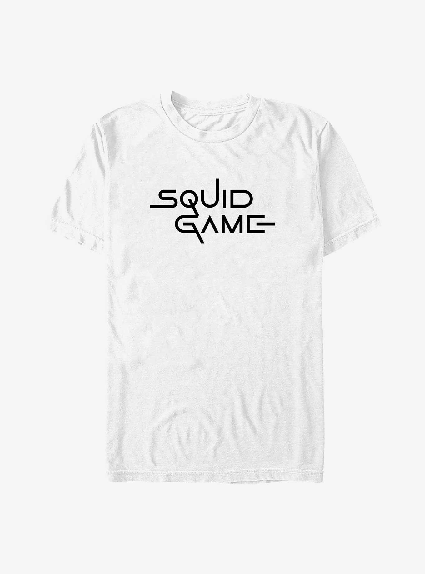 Squid Game Logo T-Shirt, WHITE, hi-res