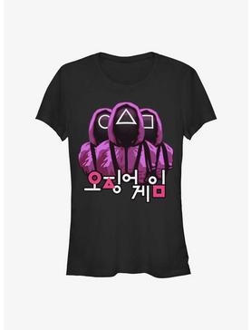 Squid Game Three Pink Guys Girls T-Shirt, , hi-res