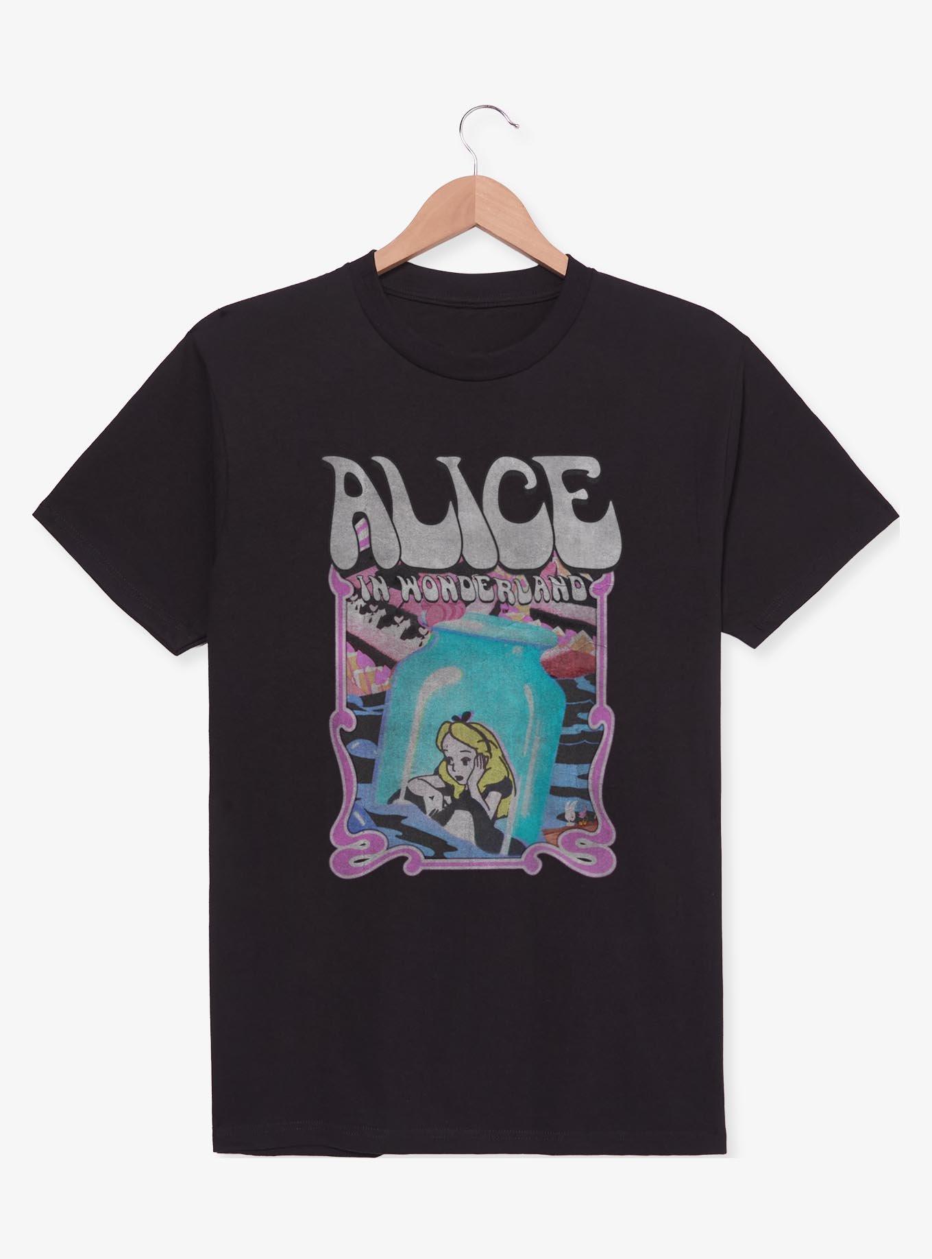 Disney Alice In Wonderland Groovy Poster T-Shirt