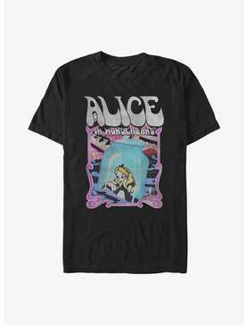 Disney Alice In Wonderland Groovy Poster T-Shirt, , hi-res