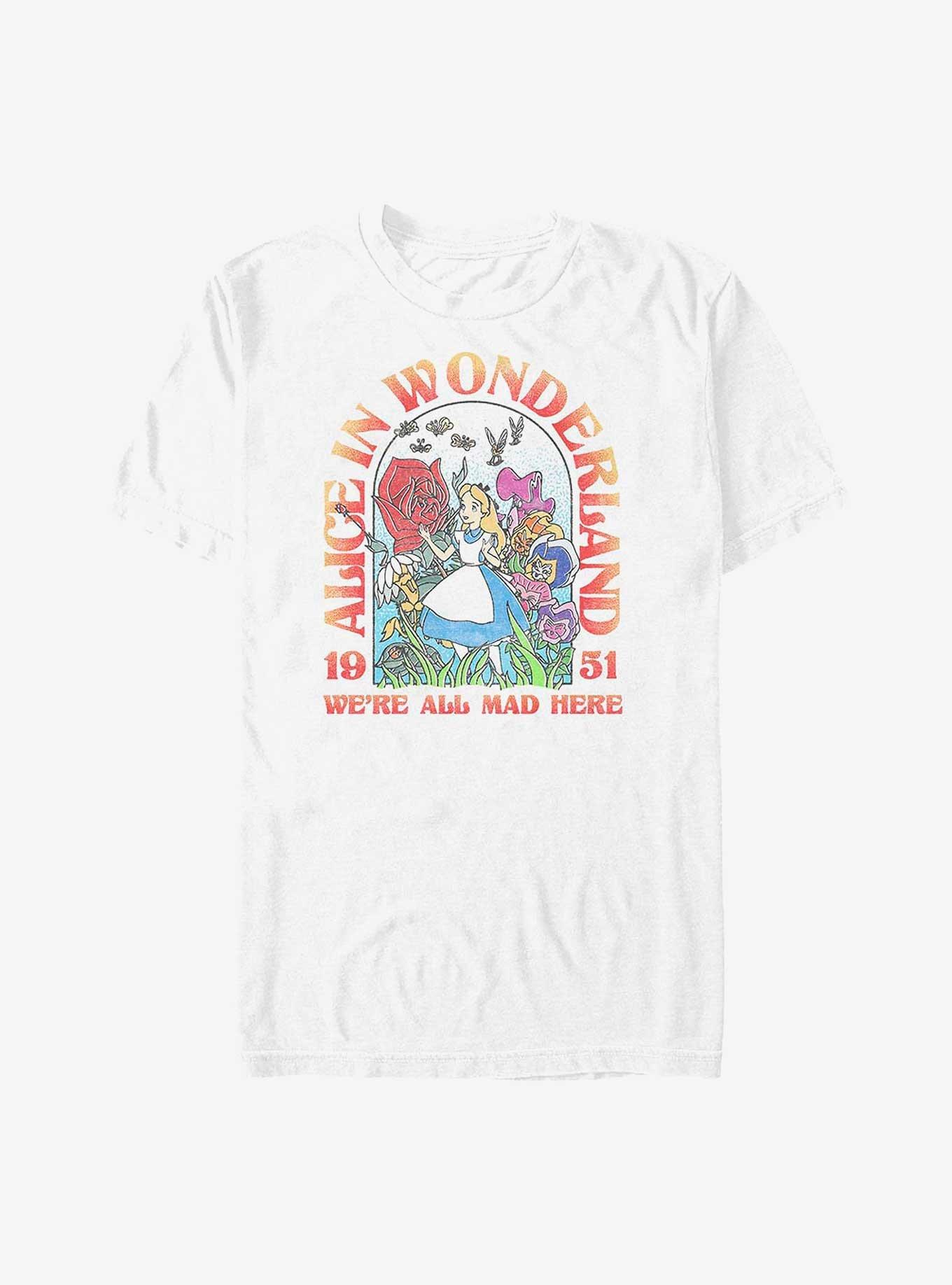 Disney Alice In Wonderland 1951 We're All Mad Here T-Shirt, , hi-res