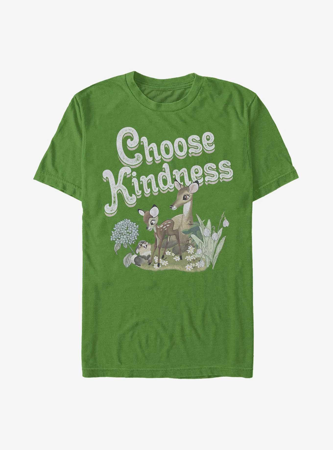 Disney Bambi Choose Kindness T-Shirt, KELLY, hi-res