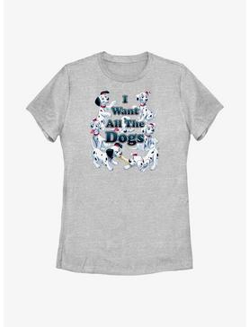 Disney 101 Dalmatians Want All The Dogs Womens T-Shirt, , hi-res