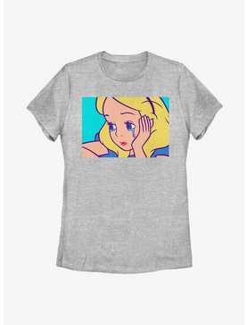 Disney Alice In Wonderland Sad Alice Pop Art Womens T-Shirt, , hi-res
