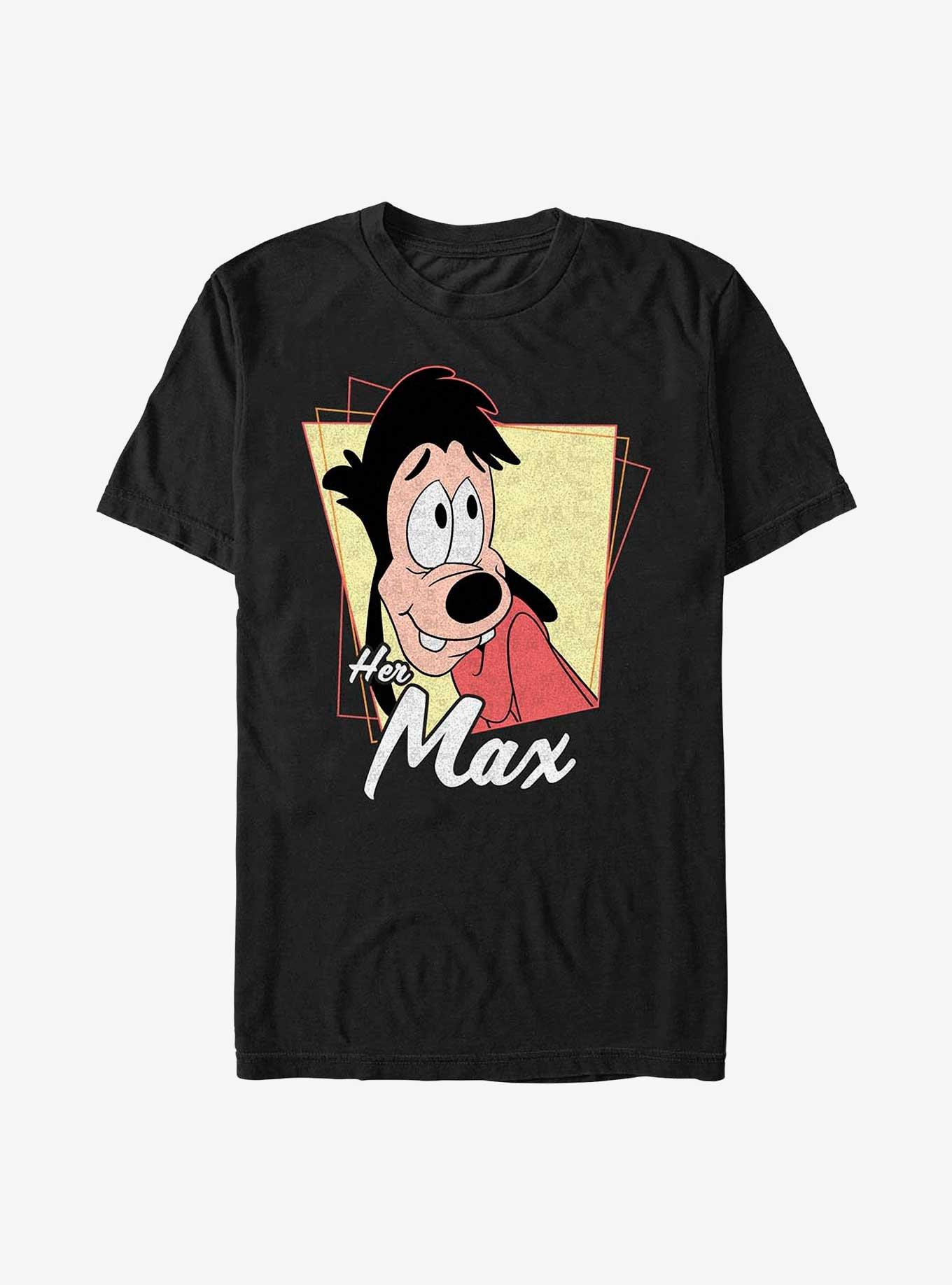  Disney A Goofy Movie Max Big Face Raglan Baseball Tee