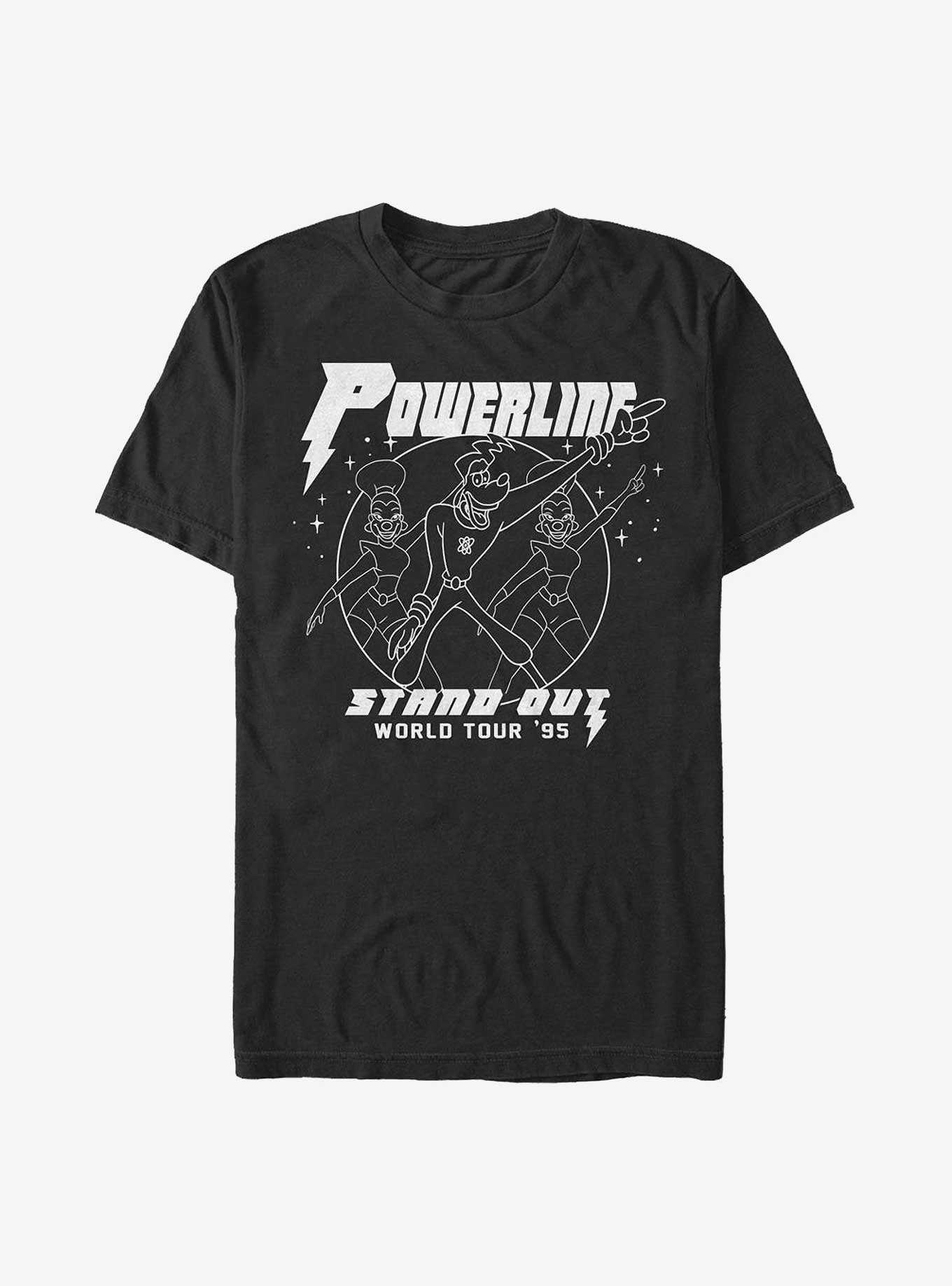 Disney A Goofy Movie Powerline Stand Out World Tour T-Shirt, , hi-res