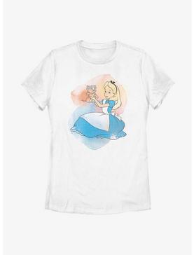Disney Alice In Wonderland Watercolor Alice Womens T-Shirt, , hi-res