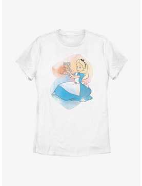 Disney Alice In Wonderland Watercolor Alice Womens T-Shirt, , hi-res