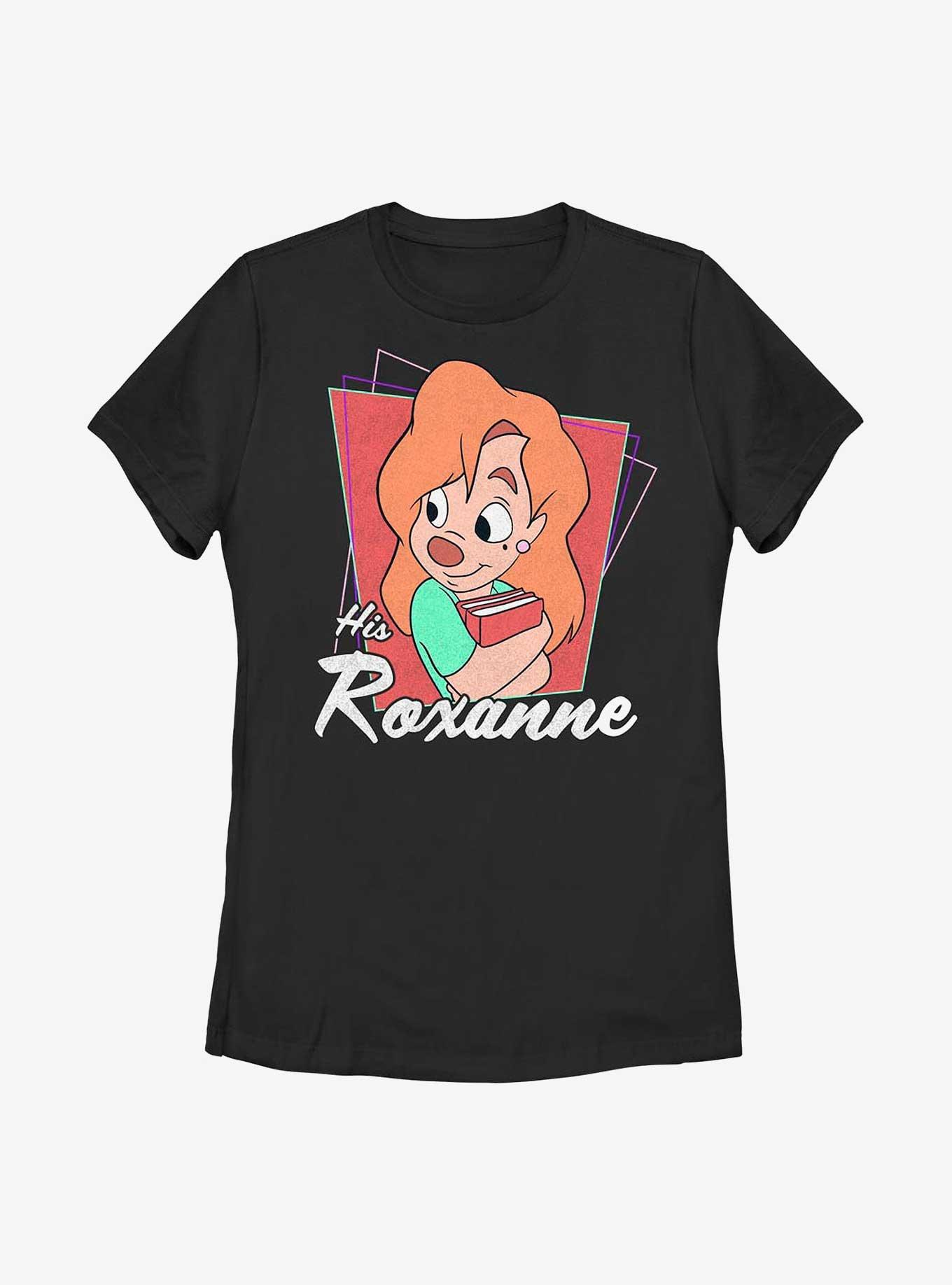 Disney A Goofy Movie His Roxanne Womens T-Shirt, BLACK, hi-res