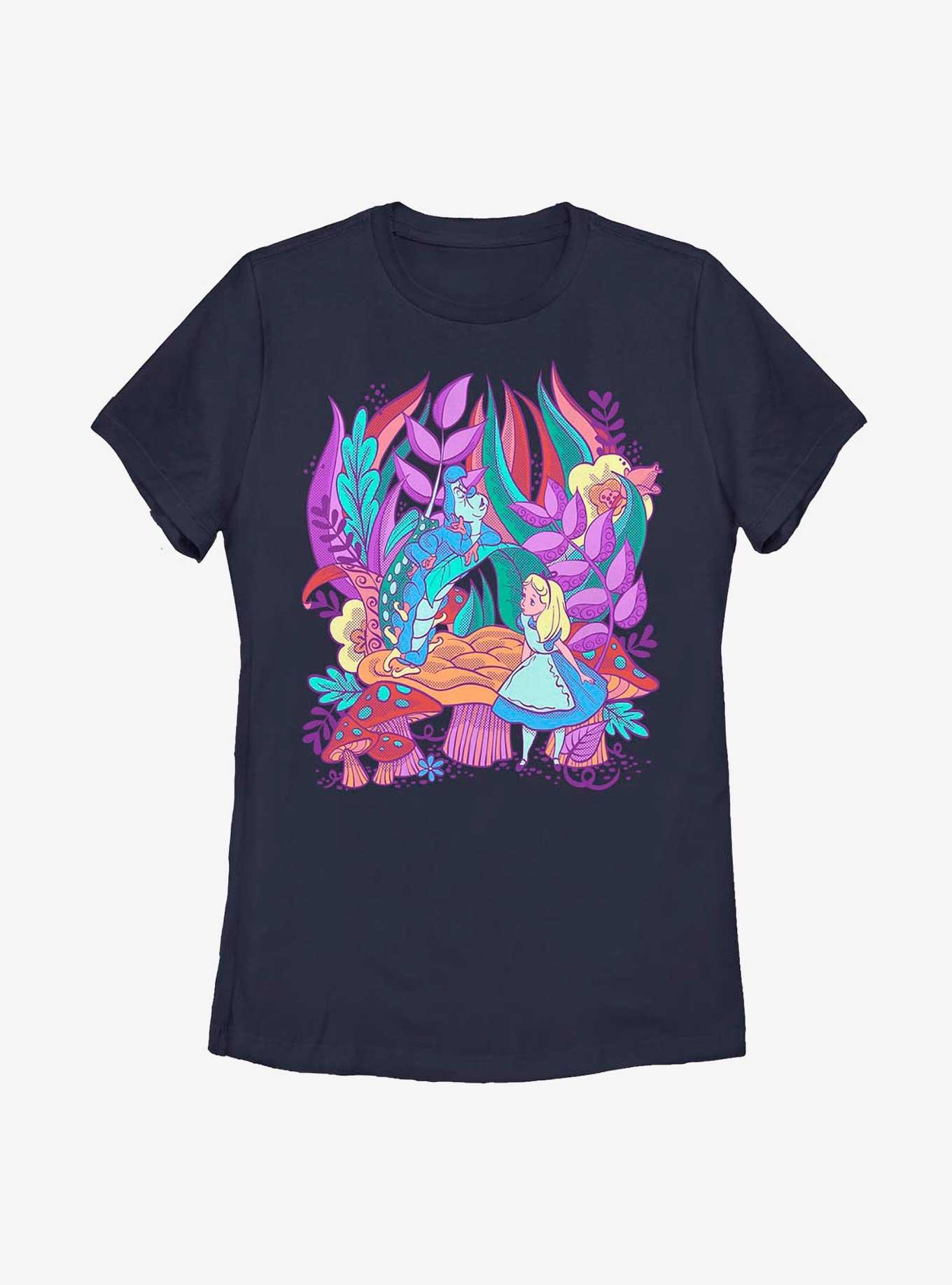 Disney Alice In Wonderland Alice And Caterpillar Womens T-Shirt, , hi-res