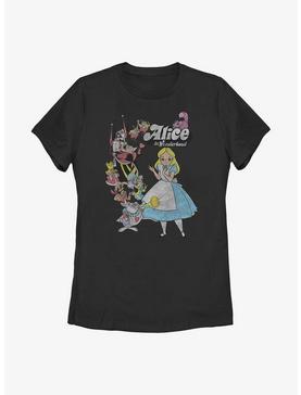 Disney Alice In Wonderland Group Womens T-Shirt, , hi-res