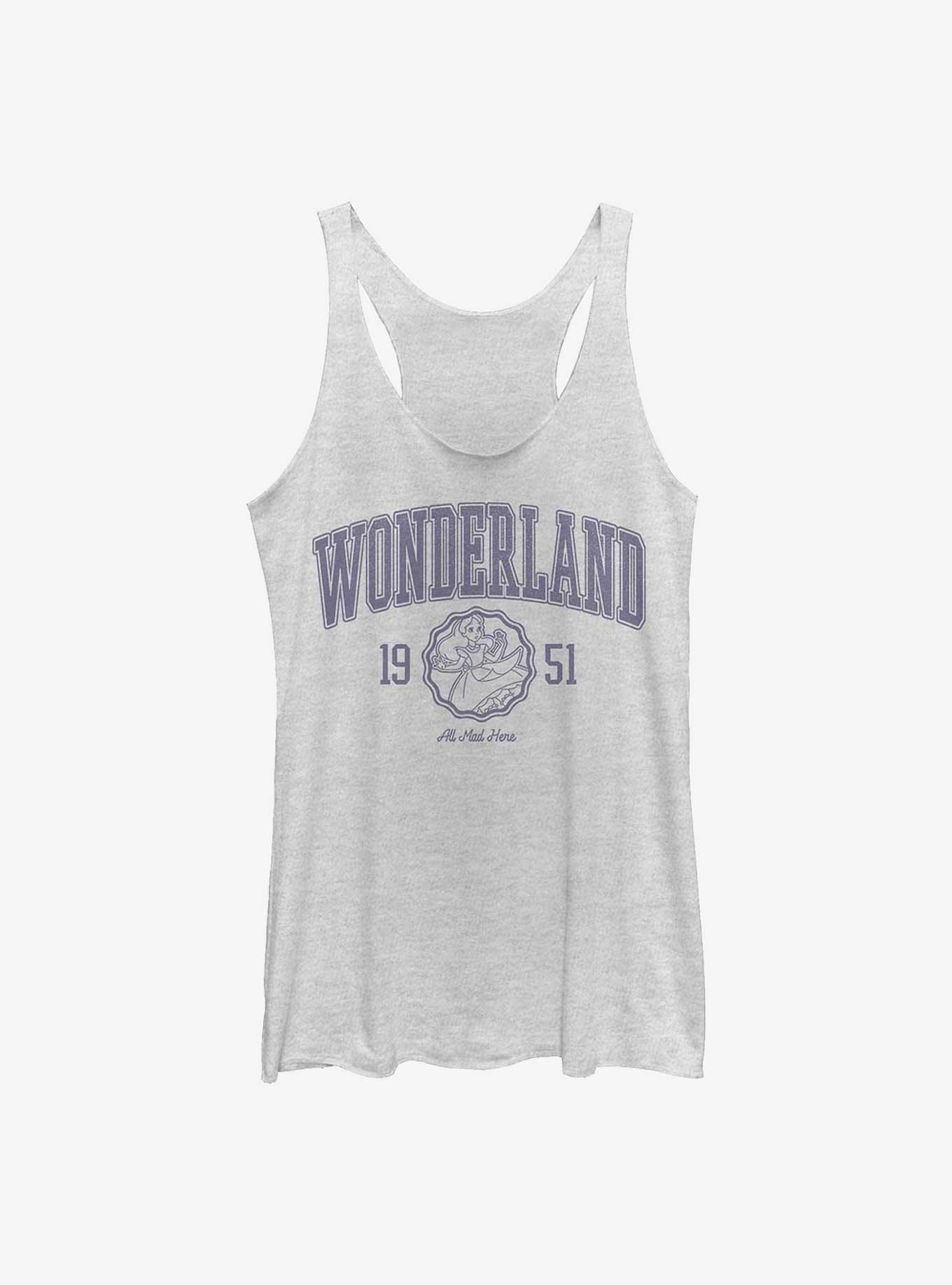 Disney Alice In Wonderland Collegiate Womens Tank Top, , hi-res