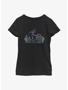 Disney Alice In Wonderland Gradient Alice & White Rabbit Youth Girls T-Shirt, , hi-res