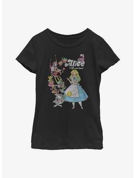 Disney Alice In Wonderland Group Youth Girls T-Shirt, , hi-res
