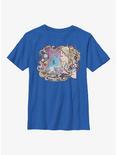 Disney Alice In Wonderland Vintage Dream Youth T-Shirt, ROYAL, hi-res