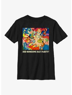 Disney Alice In Wonderland Did Someone Say Party? Youth T-Shirt, , hi-res