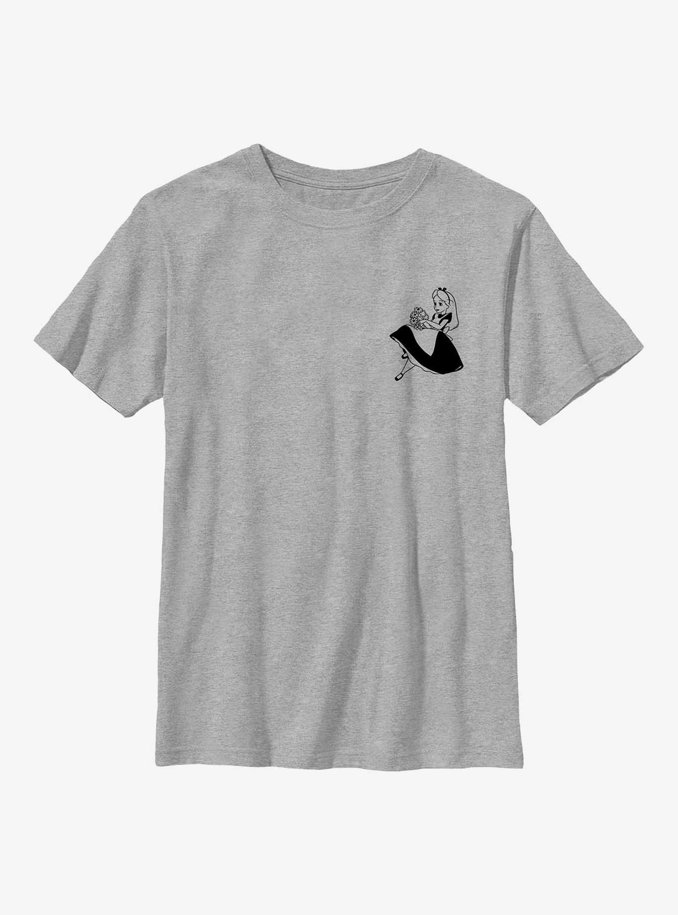 Disney Alice In Wonderland Vintage Line Alice Youth T-Shirt, , hi-res
