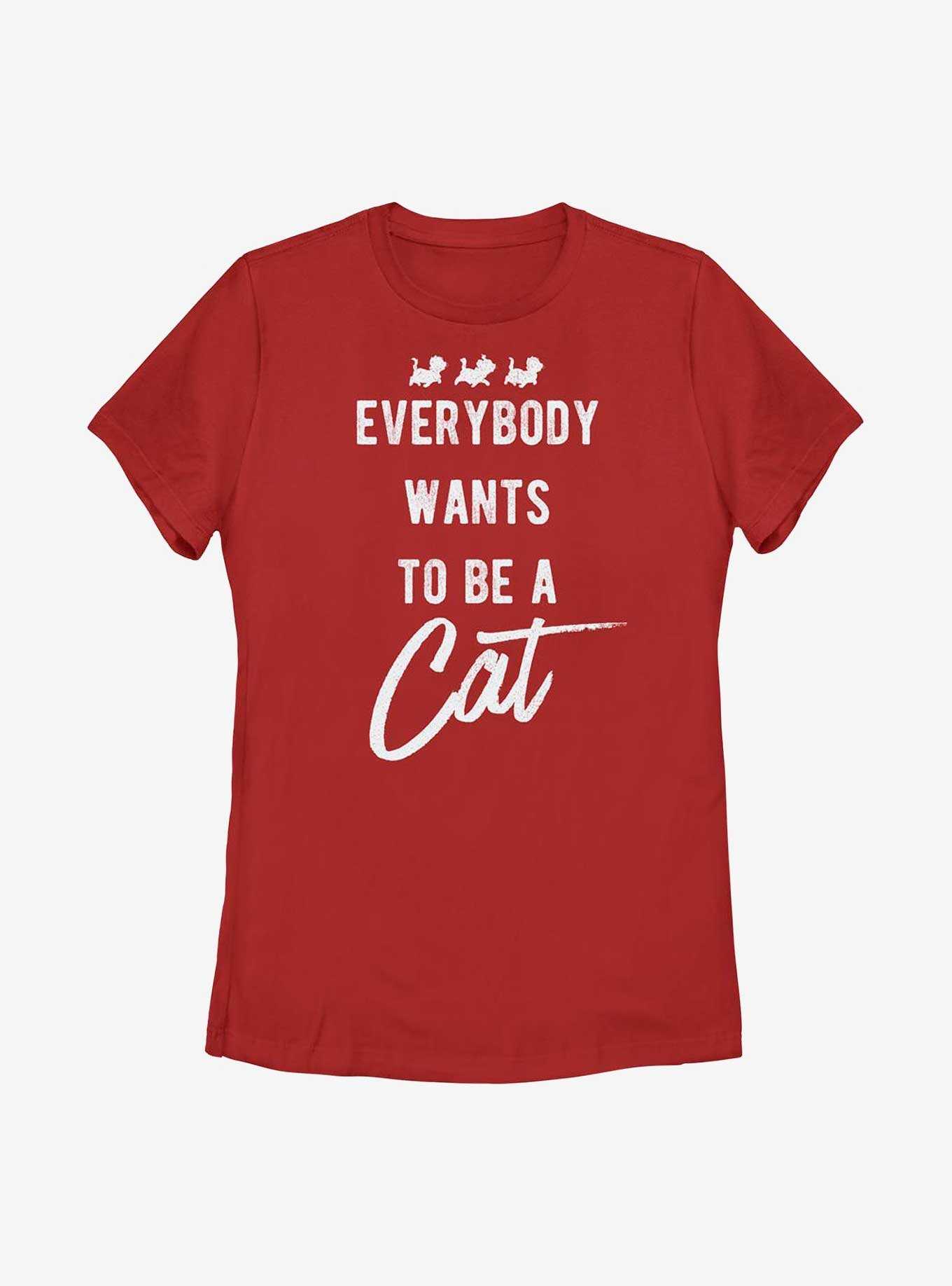 Disney The Aristocats Be A Cat Womens T-Shirt, , hi-res