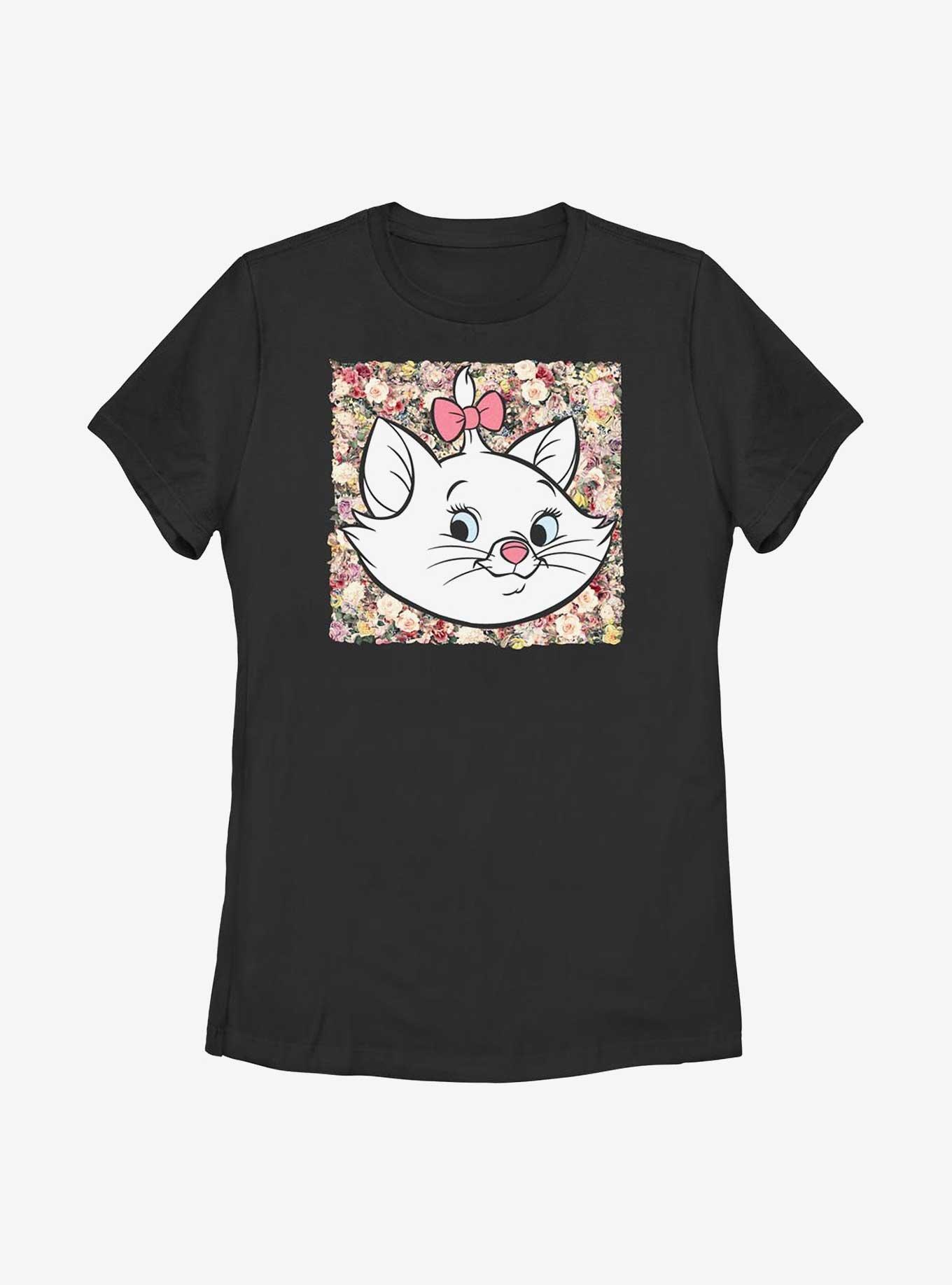 Disney The Aristocats Floral Marie Womens T-Shirt, , hi-res