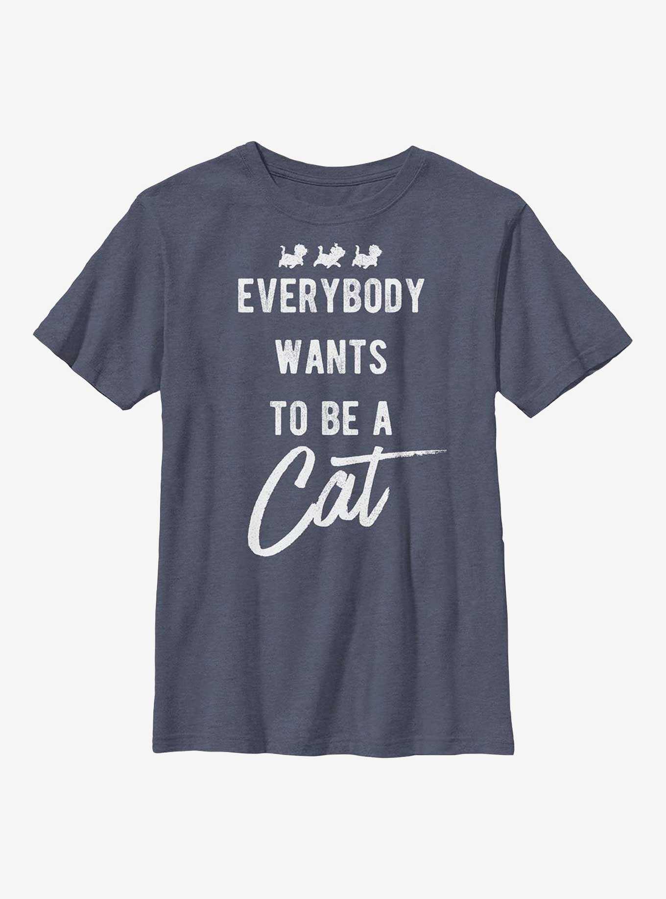 Disney The Aristocats Be A Cat Youth T-Shirt, , hi-res