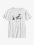 Disney Bambi Friendship Goals Youth T-Shirt, WHITE, hi-res