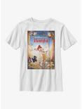 Disney Bambi Beautiful Friendships Poster Youth T-Shirt, WHITE, hi-res