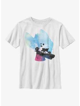 Disney Bambi Watercolor Fill Youth T-Shirt, , hi-res