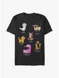 Disney Cat Breeds T-Shirt, BLACK, hi-res