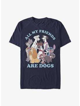 Disney All My Friends Are Dogs T-Shirt, , hi-res