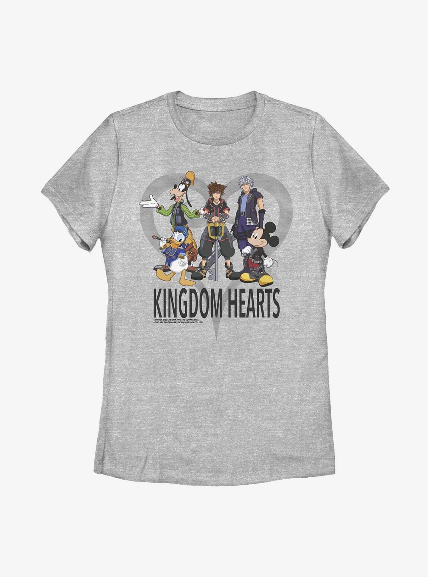 Disney Kingdom Hearts Group Title Womens T-Shirt, , hi-res