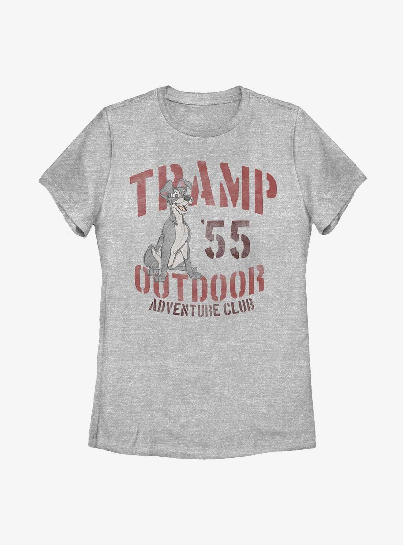 Disney Lady And The Tramp Outdoor Adventure Club Womens T-Shirt, , hi-res