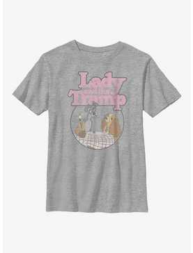 Disney Lady And The Tramp Spaghetti Youth T-Shirt, , hi-res