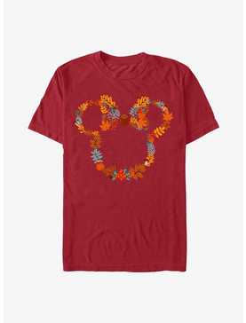 Disney Minnie Mouse Autumn Wreath T-Shirt, , hi-res