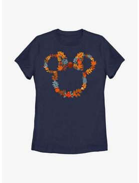 Disney Minnie Mouse Autumn Wreath Womens T-Shirt, , hi-res