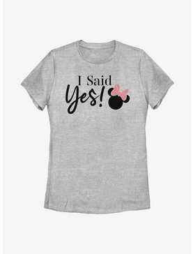 Disney Minnie Mouse I Said Yes! Womens T-Shirt, , hi-res