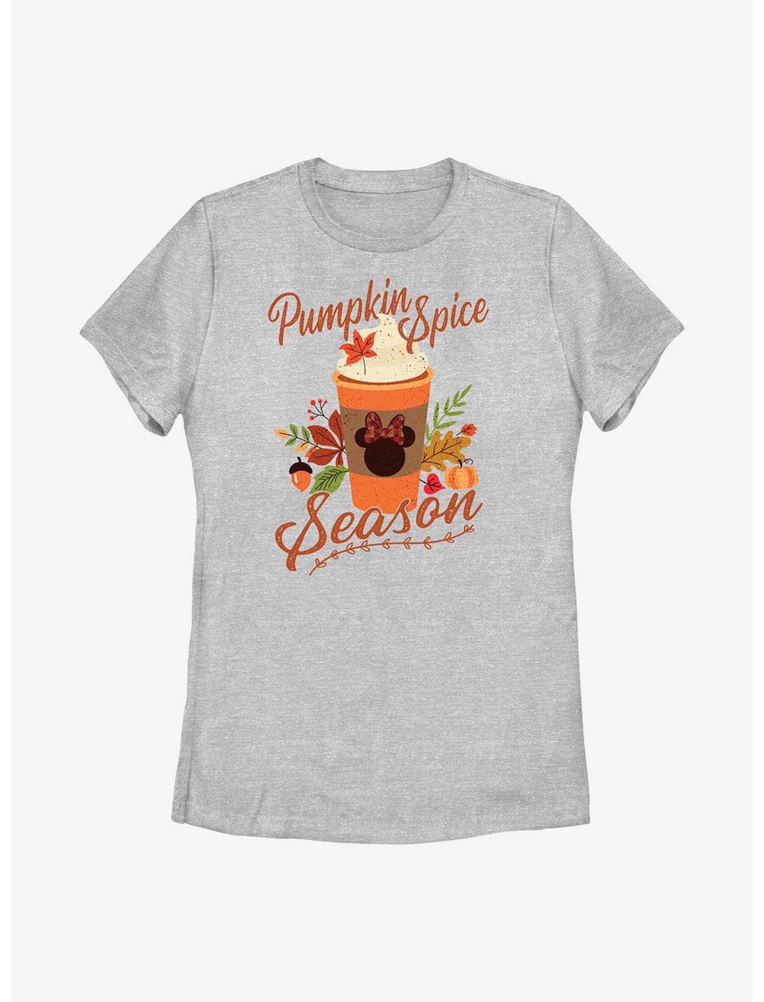 Disney Minnie Mouse Pumpkin Spice Season Womens T-Shirt, ATH HTR, hi-res