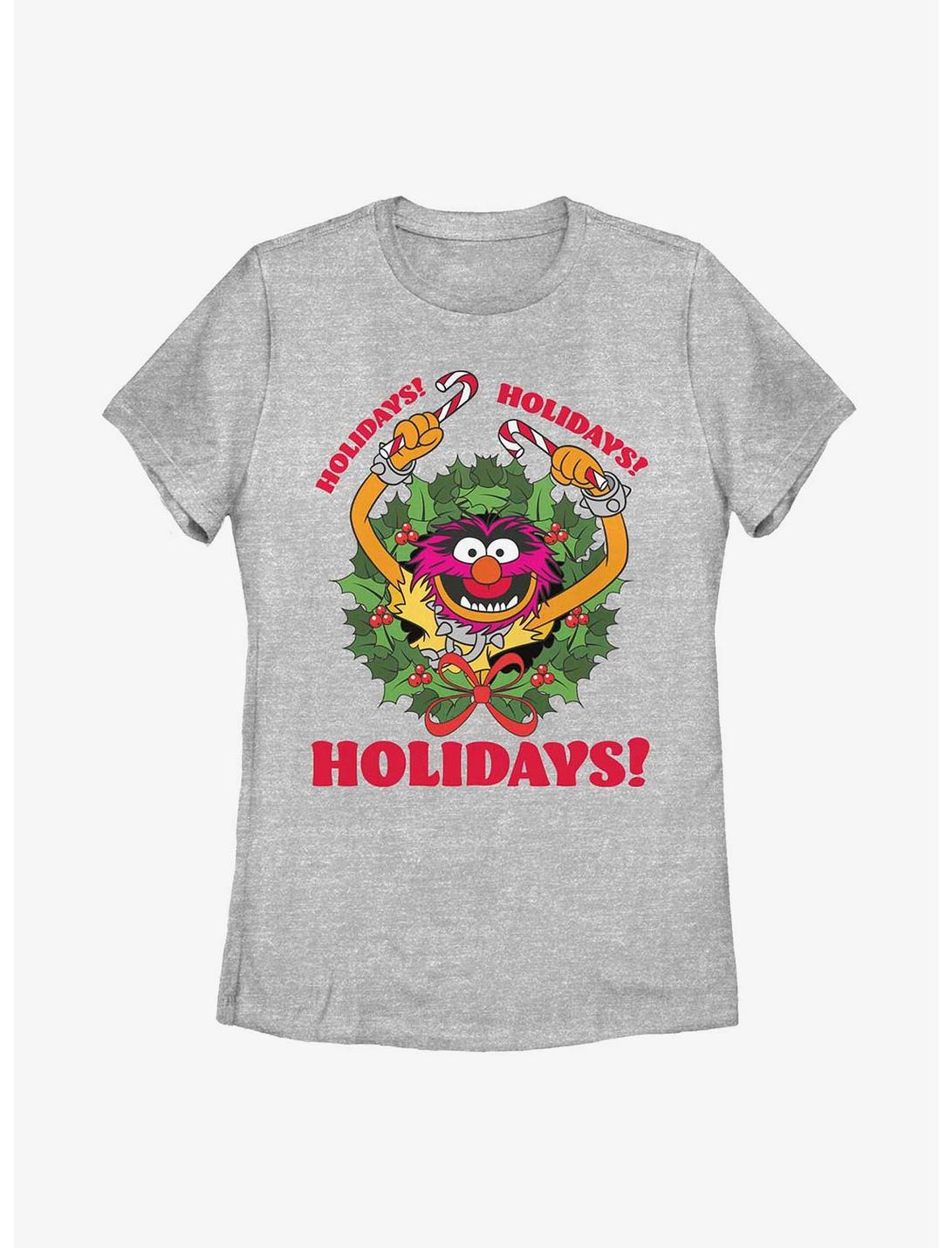 Disney The Muppets Animal Holidays! Womens T-Shirt, ATH HTR, hi-res