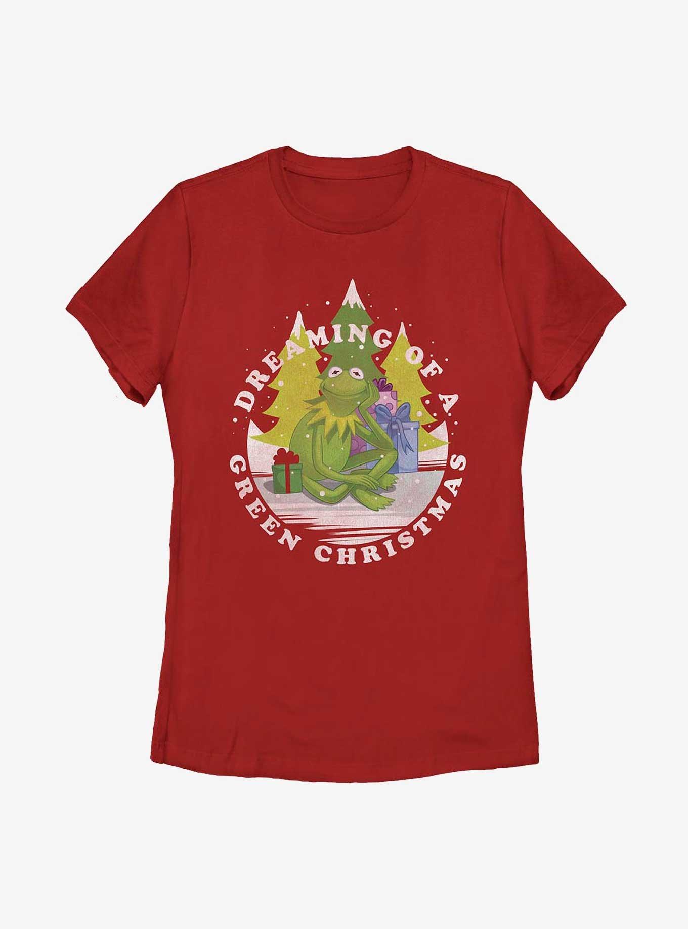Disney The Muppets Dreaming Of A Green Christmas Womens T-Shirt, , hi-res
