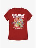 Disney The Muppets Holiday Cheers Womens T-Shirt, RED, hi-res