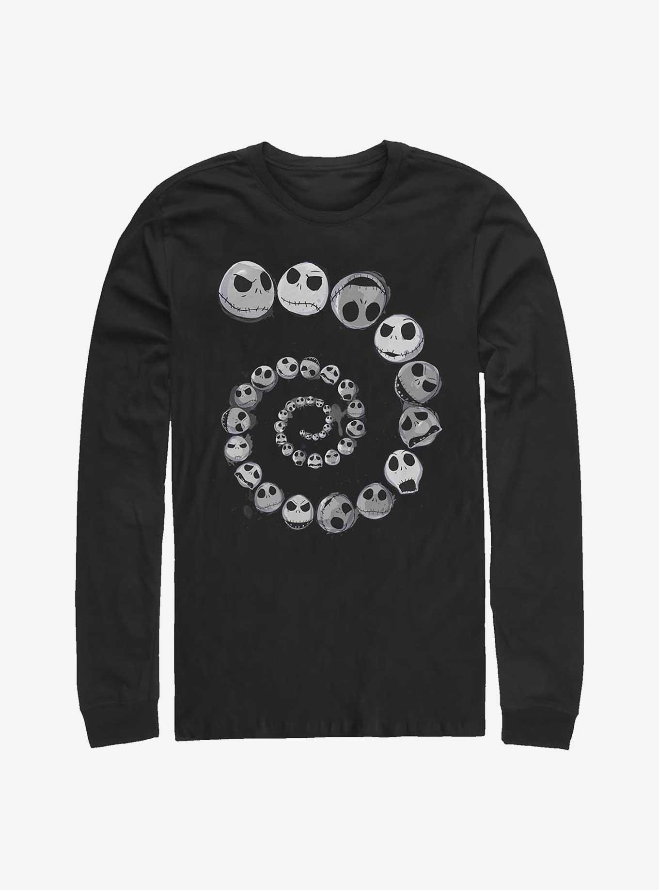 Disney The Nightmare Before Christmas Emotions Spiral Jack Skellington Long-Sleeve T-Shirt, , hi-res