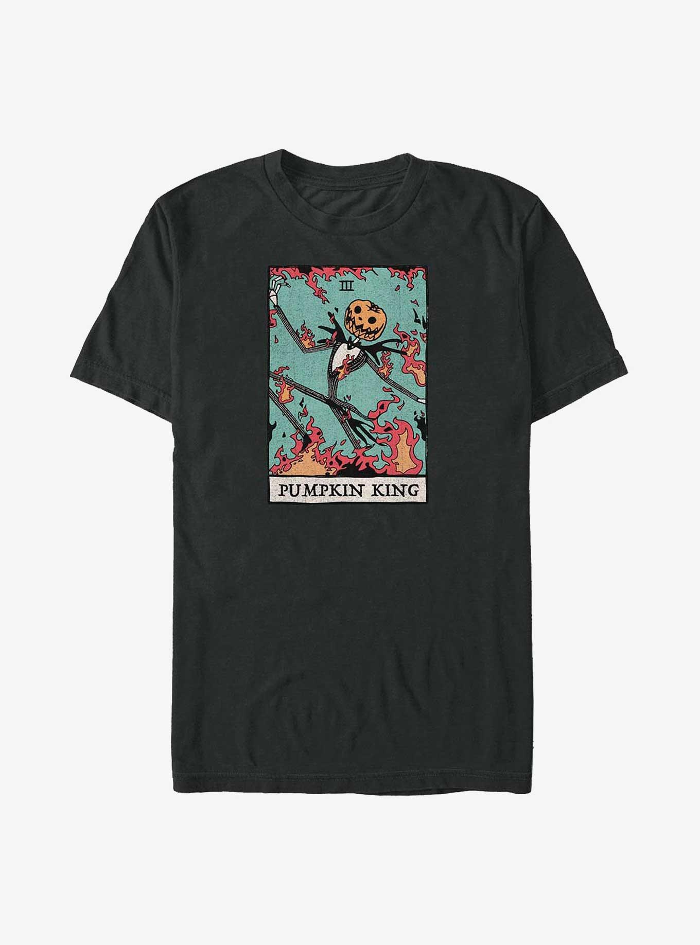 Disney The Nightmare Before Christmas Pumpkin King Tarot Card T-Shirt, , hi-res