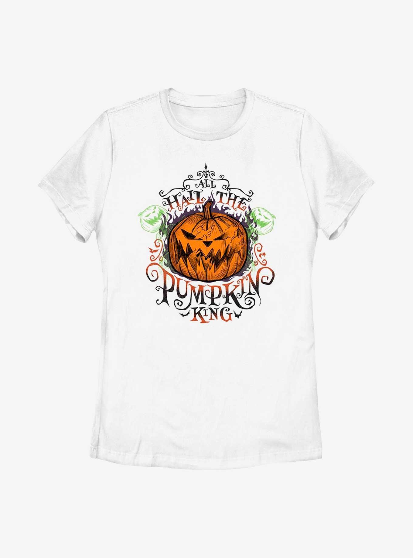 Disney The Nightmare Before Christmas All Hail The Pumpkin King Womens T-Shirt, , hi-res
